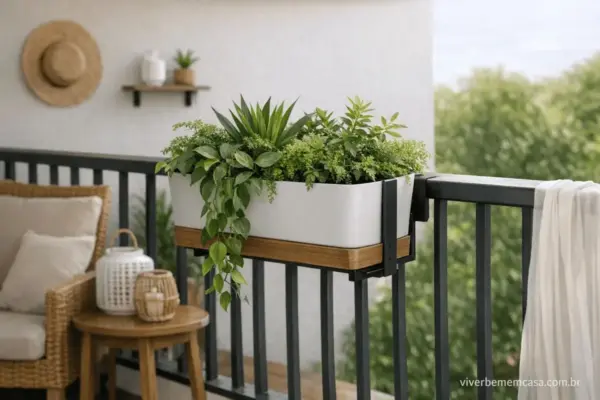 Suporte vaso varanda
