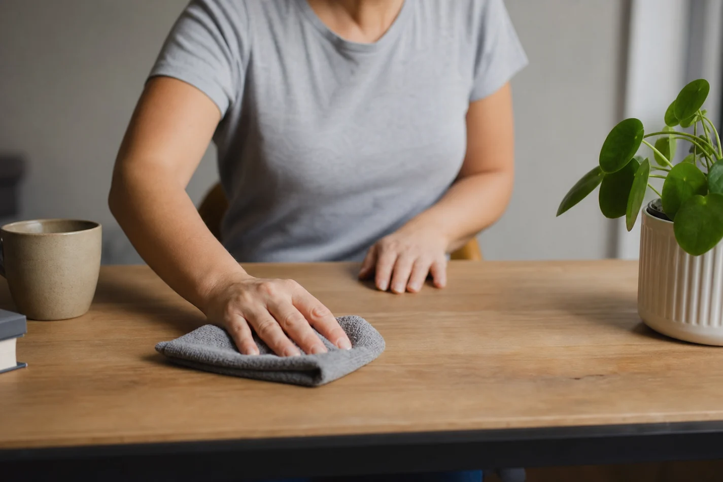 Comece pelo que fica na mesa | Viver Bem em Casa Comece pelo que fica na mesa
